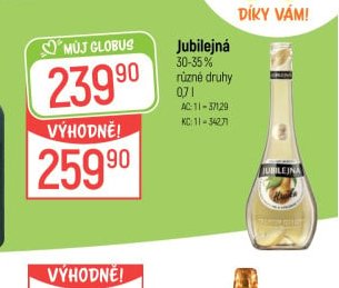 Jubilejná 0,7 l