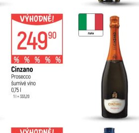 Cinzano Prosecco 0,75 l