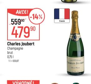 Charles Joubert Champagne 0,75 l