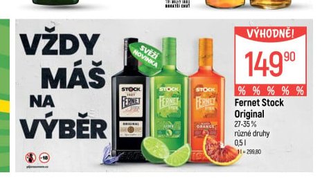 Fernet Stock Original 0,5 l