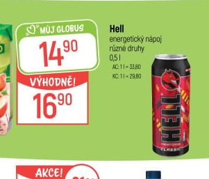 Hell energetický nápoj