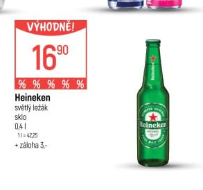 Heineken světlý ležák