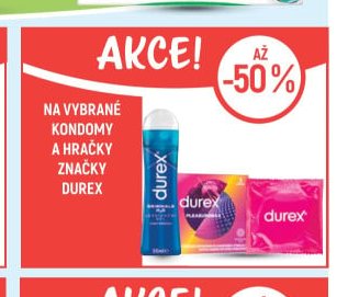 Durex kondomy a hračky