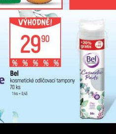 Bel kosmetické odličovací tampony