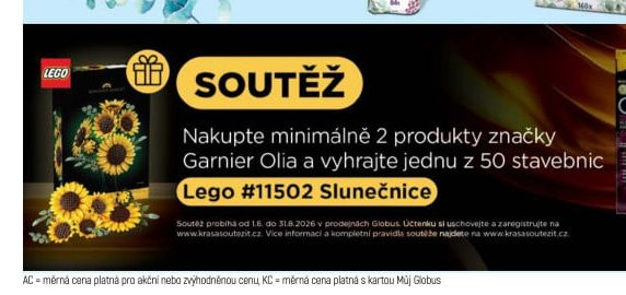 LEGO stavebnice soutěž