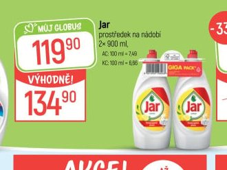 Jar prostředek na nádobí
