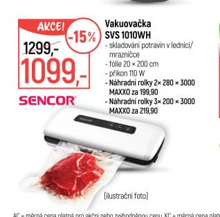 Vakuovačka SVS 1010WH