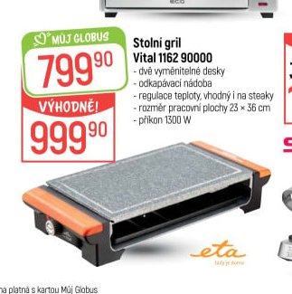 Stolní gril Vital 1162 90000