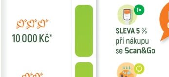 SLEVA 5 % při nákupu se Scan&Go