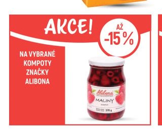 Kompoty značky ALIBONA