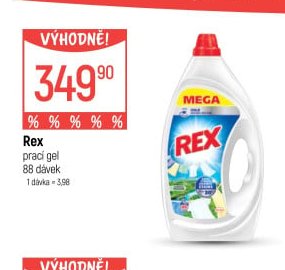 Rex prací gel