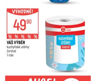 VÁŠ VÝBĚR kuchyňské utěrky