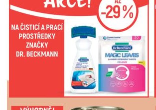 Dr. Beckmann čisticí prostředky