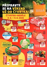 aktuální leták BILLA 5.8.2026-11.8.2026