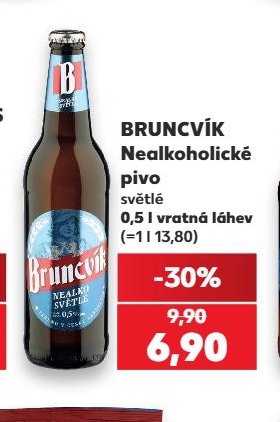 BRUNCVÍK Nealkoholické pivo