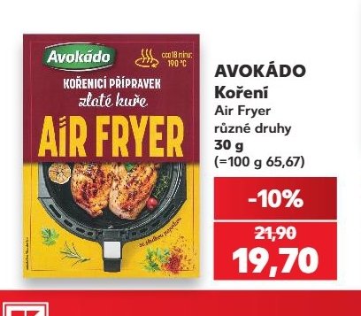 AVOKÁDO Koření Air Fryer různé druhy 30 g