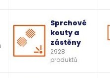 Sprchové kouty a zástěny