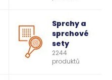Sprchy a sprchové sety