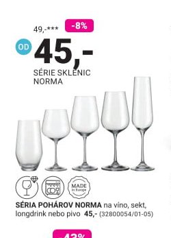 SÉRIE SKLENIC NORMA
