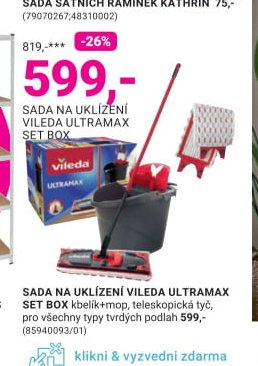 SADA NA UKLÍZENÍ VILEDA ULTRAMAX SET BOX