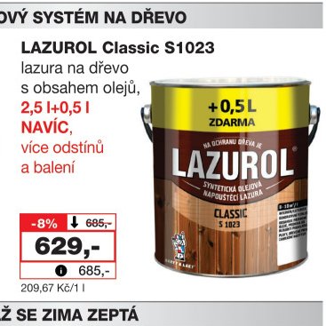 LAZUROL Classic S1023