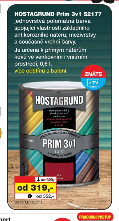 HOSTAGRUND Prim 3v1 S2177