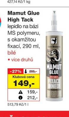 Mamut Glue High Tack