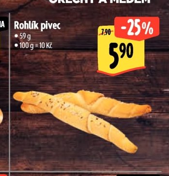 Rohlík pivec
