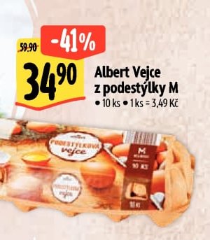 Albert Vejce z podestýlky M
