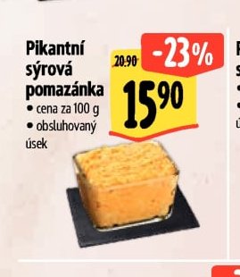 Pikantní sýrová pomazánka