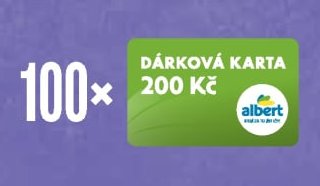 100x DÁRKOVÁ KARTA