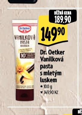Dr. Oetker Vanilková pasta