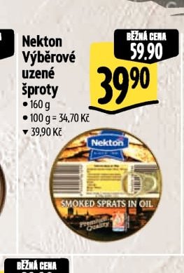 Nekton uzené šproty