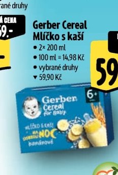 Gerber Cereal Mlíčko s kaší