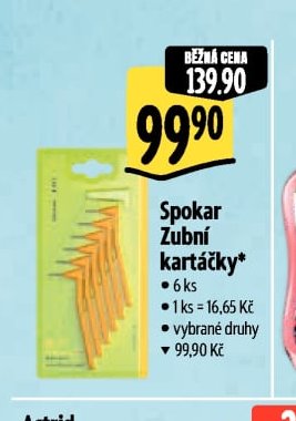 Spokar Zubní kartáčky
