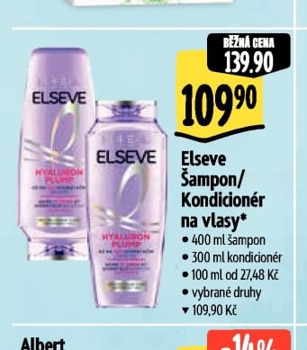 Elseve Šampon/Kondicionér na vlasy