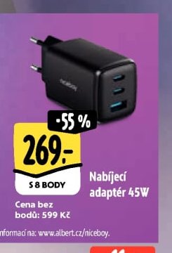Nabíjecí adaptér 45W