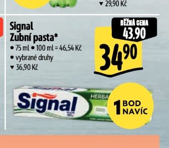 Signal Zubní pasta