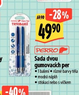 Perro Sada dvou gumovacích per