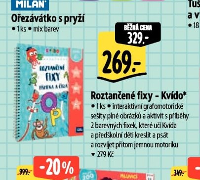 Roztančené fixy - Kvído