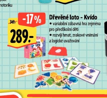 Dřevěné loto - Kvído