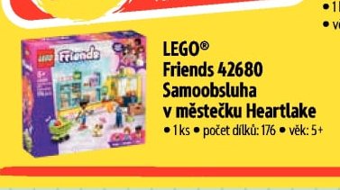LEGO Friends 42680 Samoobsluha v městečku Heartlake