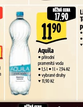 Aquila pramenitá voda