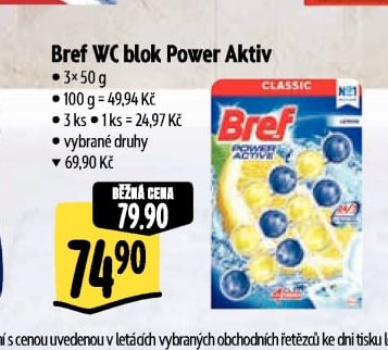 Bref WC blok Power Aktiv
