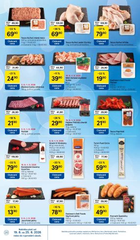 aktuální leták Tesco 19.8.2026-25.8.2026