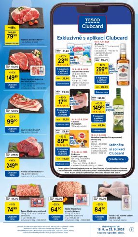 aktuální leták Tesco 19.8.2026-25.8.2026
