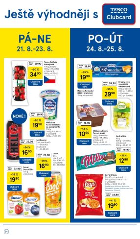 aktuální leták Tesco 19.8.2026-25.8.2026