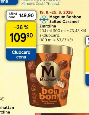 Magnum Bonbon Salted Caramel Zmrzlina