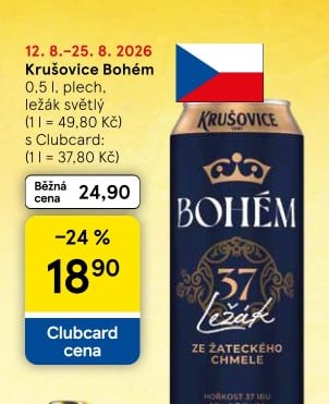Krušovice Bohém 0,5 l
