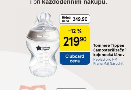 Tommee Tippee Samosterilizační kojenecká láhev